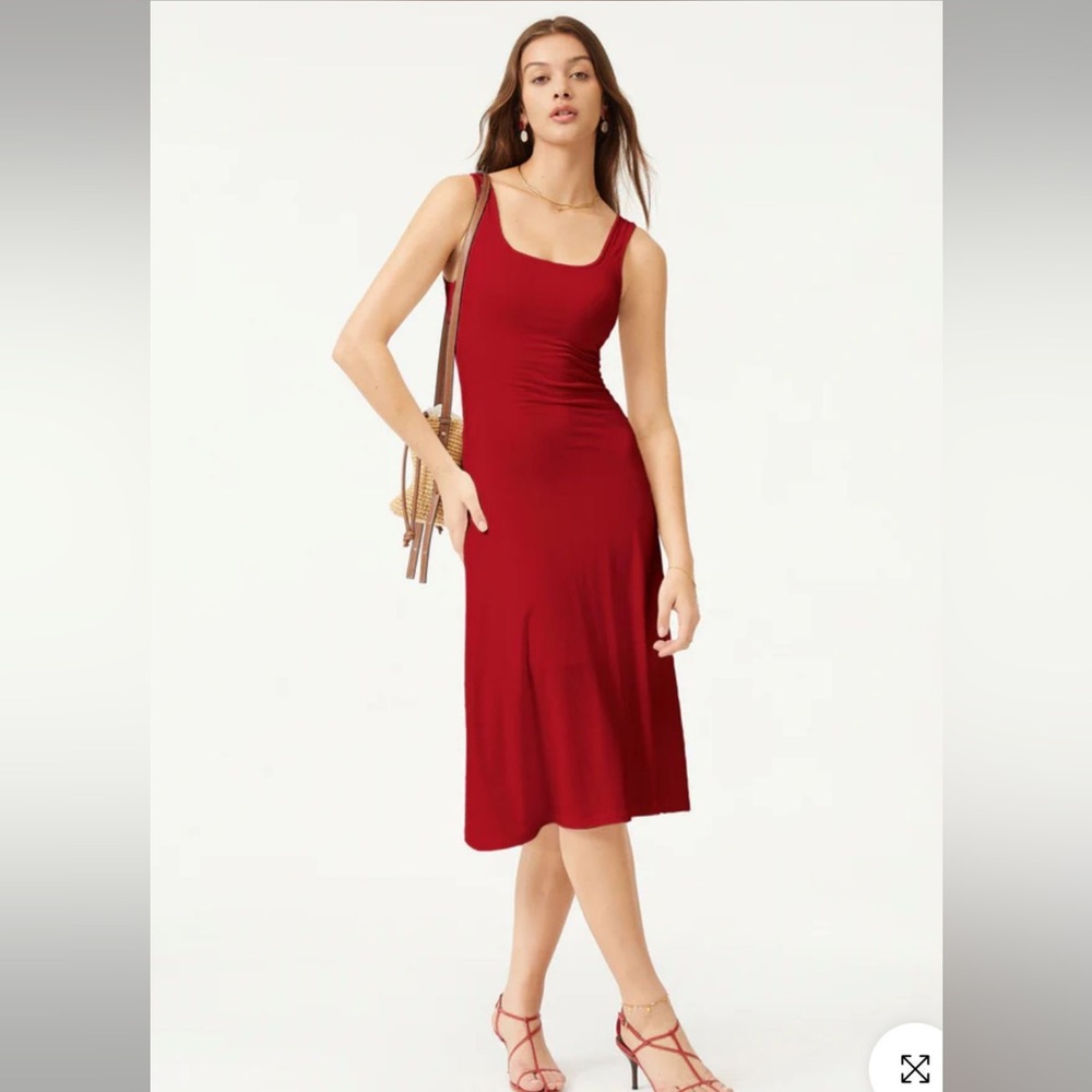NWOT OGL A Line Midi Brami Sundress Size XSmall